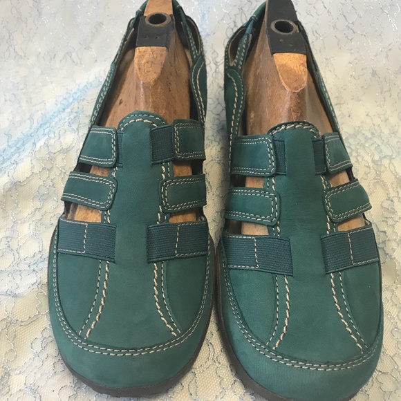 clarks teal shoes